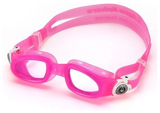 Aqua Sphere Moby Kid Clear Lens Pink-White 4 Aqua Sphere Moby Kid Clear Lens Pink-White – Image 2