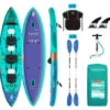 Aquatone Blast 13'6" Recreational Kayak 3-Person Green-Purple 2 Aquatone Blast 13'6" Recreational Kayak 3-Person Green-Purple -Meilleur Bateaux Magasin aquatone blast 13 6 recreational kayak 3 person green purple 0 1