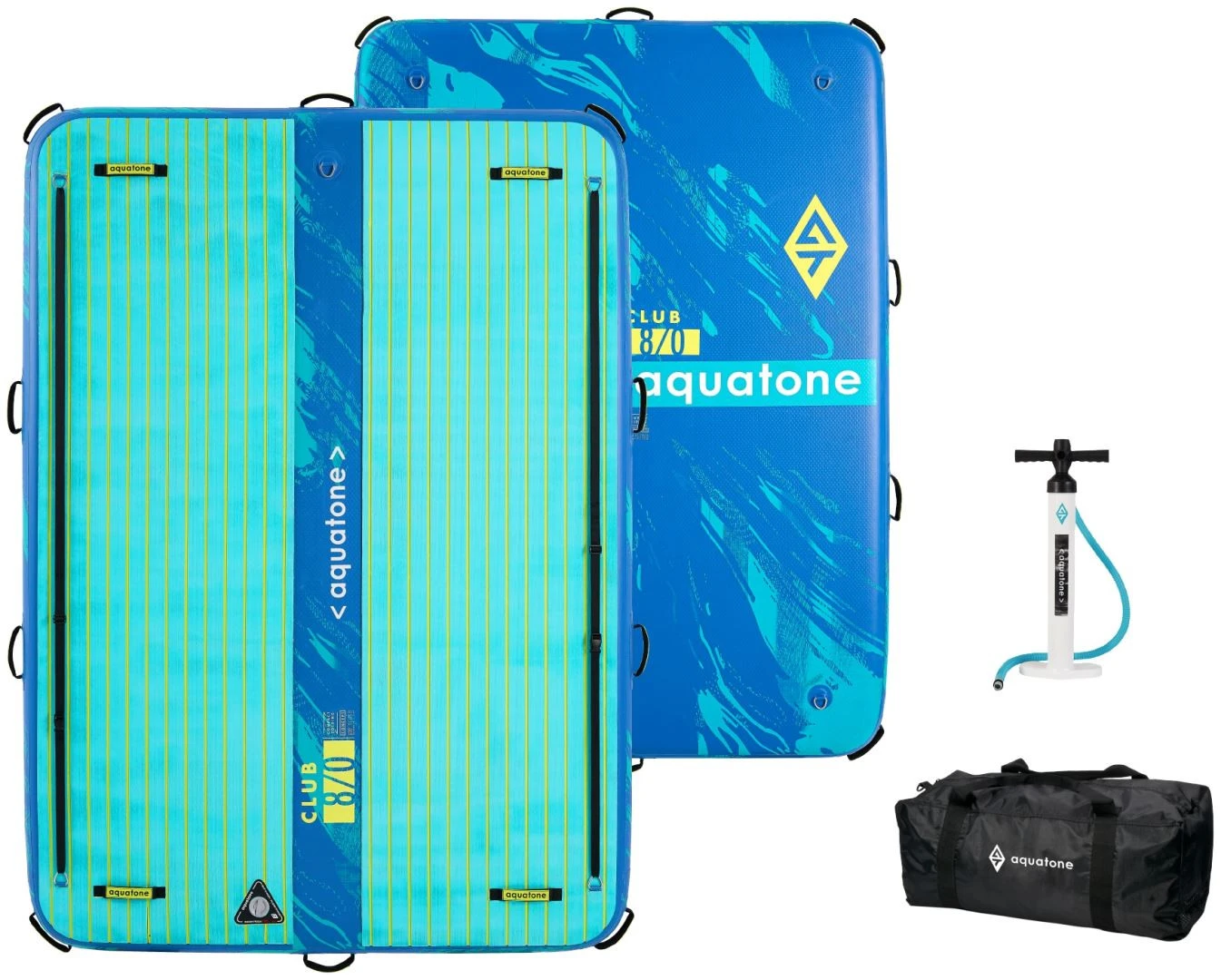 Aquatone Club 8'0"Dropstitch Air Platform Blue 3 Aquatone Club 8'0"Dropstitch Air Platform Blue