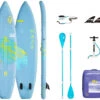 Aquatone Haze 11'4" Compact SUP/Touring Blue 1 Aquatone Haze 11'4" Compact SUP/Touring Blue -Meilleur Bateaux Magasin aquatone haze 11 4 compact sup touring blue 0