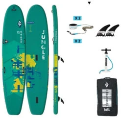 Aquatone Jungle 13'0 - SUP Only Green -Meilleur Bateaux Magasin aquatone jungle 13 0 sup only green 2