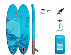 Aquatone Wave 10'0" SUP Only Blue -Meilleur Bateaux Magasin aquatone wave 10 0 sup only blue 0 1