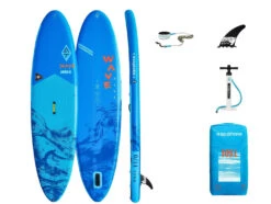 Aquatone Wave Plus 11'0" SUP Only Blue -Meilleur Bateaux Magasin aquatone wave plus 11 0 sup only blue 0 1