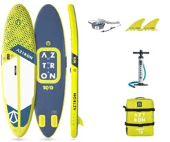 Aztron Nova 2.0 Compact 10'0" Sup Only Black-Yellow