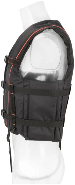 Besto Ski Gilet De Sauvetage XS -Meilleur Bateaux Magasin besto ski zwemvest xs black orange 2