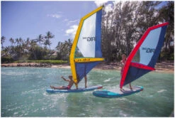 Duotone Irig One IInflatable Windsurf Sail S -Meilleur Bateaux Magasin duotone irig one inflatable windsurf sail s white orange 1 1