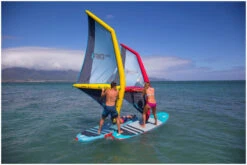 Duotone Irig One IInflatable Windsurf Sail S -Meilleur Bateaux Magasin duotone irig one inflatable windsurf sail s white orange 2 1