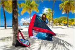 Duotone Irig One IInflatable Windsurf Sail S -Meilleur Bateaux Magasin duotone irig one inflatable windsurf sail s white orange 4