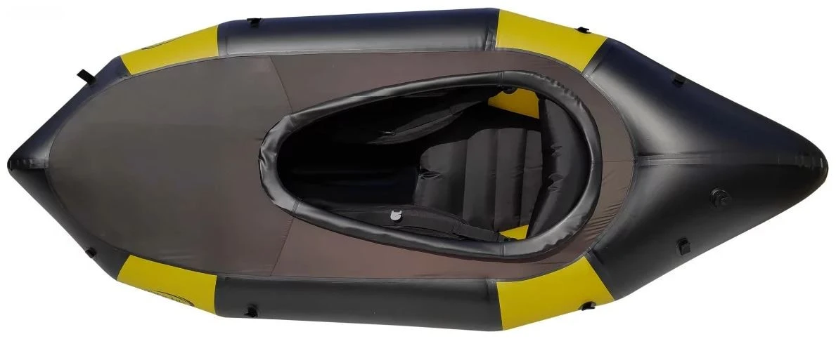 Nortik TrekRaft Expedition Avec Afdekzeil Packraft Yellow-Black 4 Nortik TrekRaft Expedition Avec Afdekzeil Packraft Yellow-Black – Image 2
