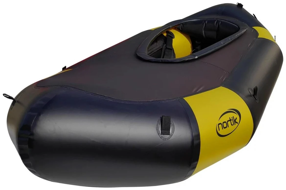 Nortik TrekRaft Expedition Avec Afdekzeil Packraft Yellow-Black 5 Nortik TrekRaft Expedition Avec Afdekzeil Packraft Yellow-Black – Image 3
