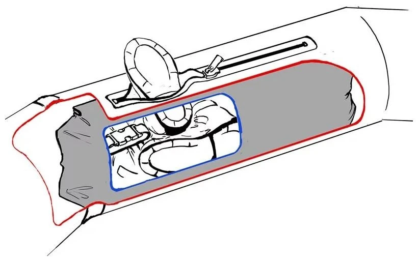 Nortik TrekRaft Expedition Avec Afdekzeil Packraft Yellow-Black 7 Nortik TrekRaft Expedition Avec Afdekzeil Packraft Yellow-Black – Image 5