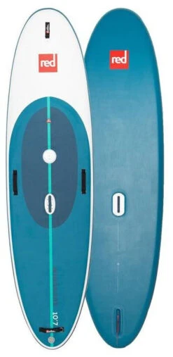Red Paddle Co. Red Paddle Co 10'7 Windsurf MSL Inflatable SUP White-Blue-Dark Blue