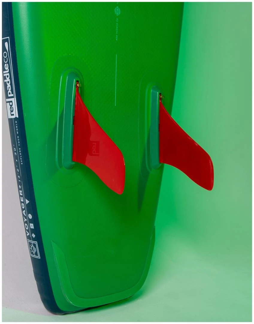 Red Paddle Co. Red Paddle Co 12’8 Voyager MSL Inflatable SUP + Prime Paddle White-Green-Dark Blue 8 Red Paddle Co. Red Paddle Co 12’8 Voyager MSL Inflatable SUP + Prime Paddle White-Green-Dark Blue – Image 6