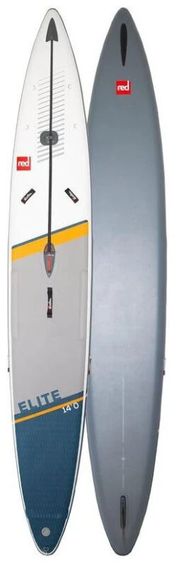 Red Paddle Co. Red Paddle Co 14'0 Elite MSL Inflatable SUP White-Grey-Dark Blue-Orange -Meilleur Bateaux Magasin red paddle co 14 0 elite msl inflatable sup white grey dark blue orange 0