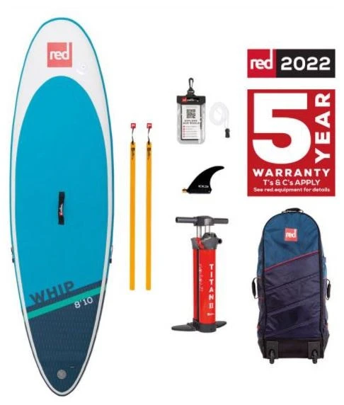 Red Paddle Co. Red Paddle Co 8'10 Whip MSL Inflatable SUP White-Blue-Dark Blue 8 Red Paddle Co. Red Paddle Co 8'10 Whip MSL Inflatable SUP White-Blue-Dark Blue – Image 6