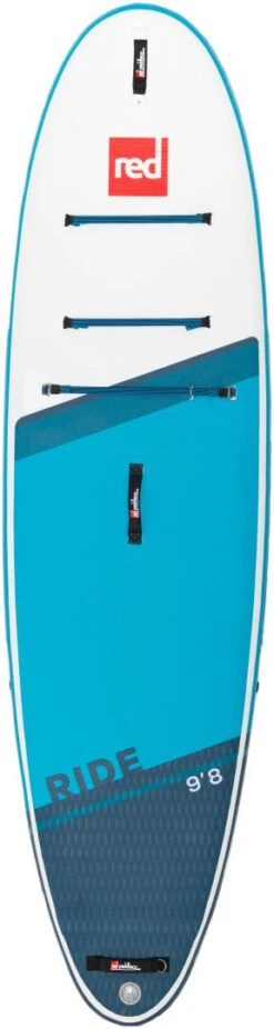 Red Paddle Co. Red Paddle Co 9'8 Ride MSL Inflatable SUP White-Blue-Dark Blue -Meilleur Bateaux Magasin red paddle co 9 8 ride msl inflatable sup white blue dark blue 2