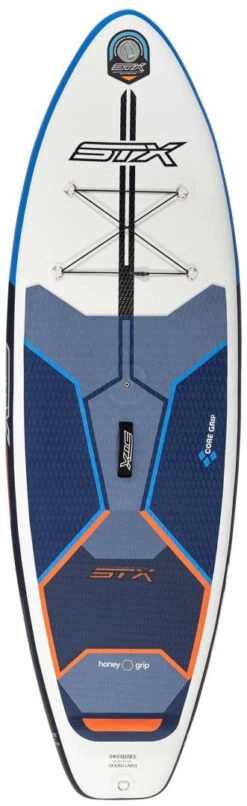 STX I-Sup Hybrid Cruiser Junior 8' X 28" X 4 ' 2022 Blue-Orange -Meilleur Bateaux Magasin stx isup hybrid cruiser junior 8 x 28 x 4 blue orange 1